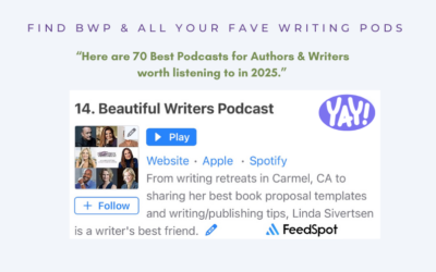 Beautiful News! We Made SpotFeed’s “Top 70 Writing Podcasts of 2025.” 🎧✨