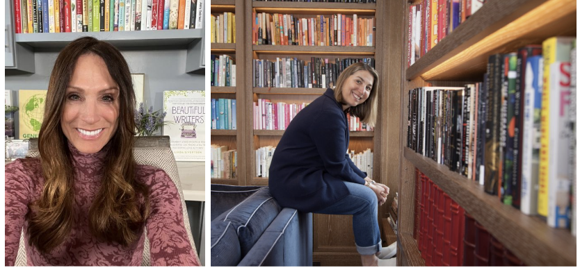 Linda Sivertsen and Zibby Owens